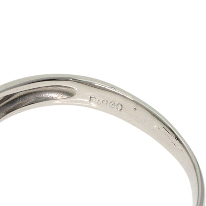 Paraiba tourmaline Diamond Ring Platinum PT900  5.5g�@Ladies