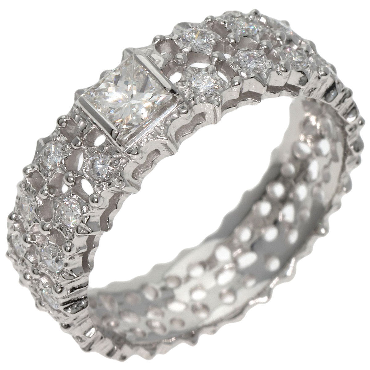 0.334ct Diamond Ring Platinum PT950  6g�@Ladies