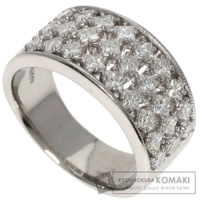 1.55ct Princess cut diamond Ring Platinum PT900  13.5g�@Ladies