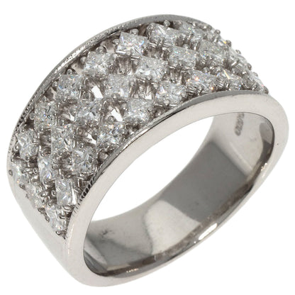 1.55ct Princess cut diamond Ring Platinum PT900  13.5g�@Ladies