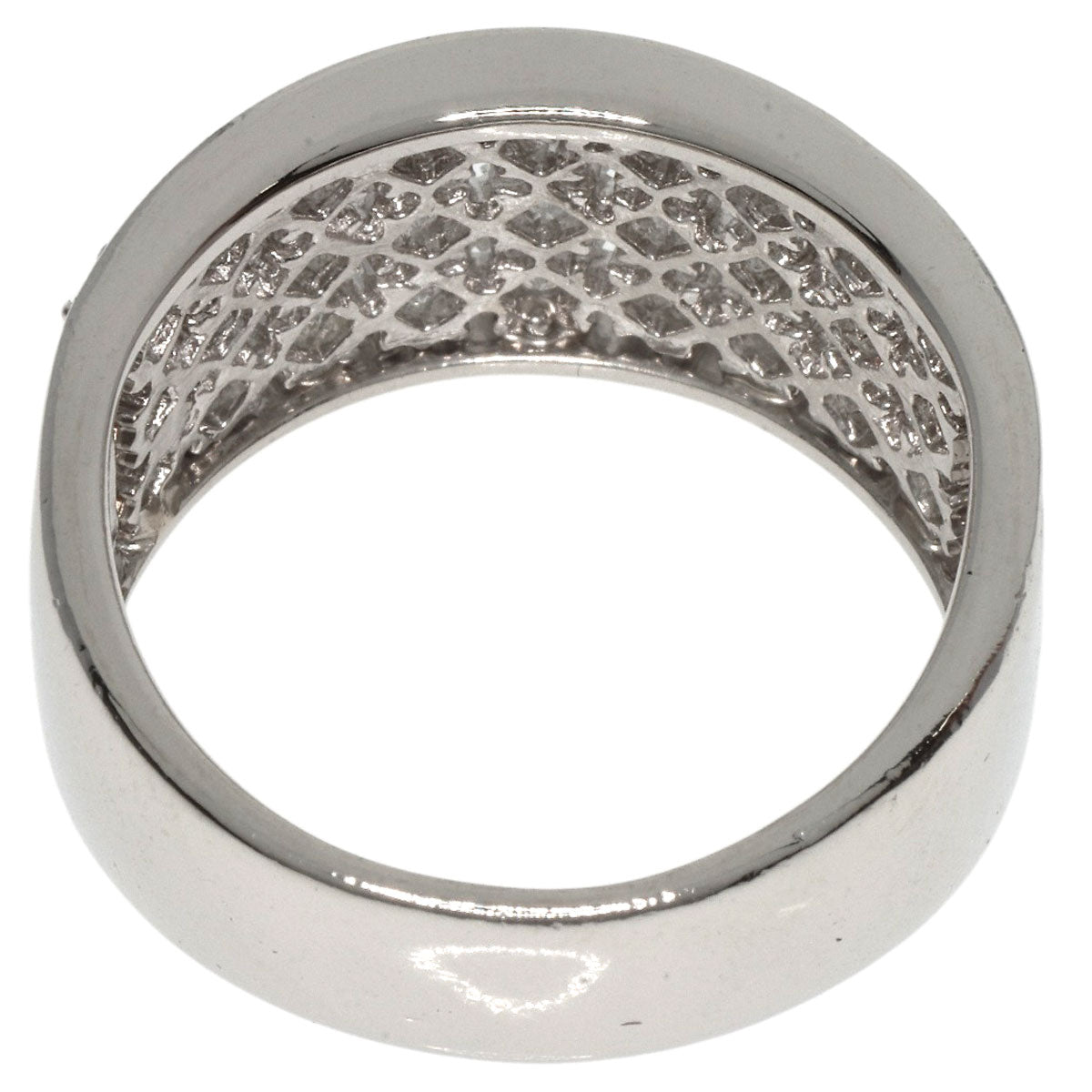 1.55ct Princess cut diamond Ring Platinum PT900  13.5g�@Ladies