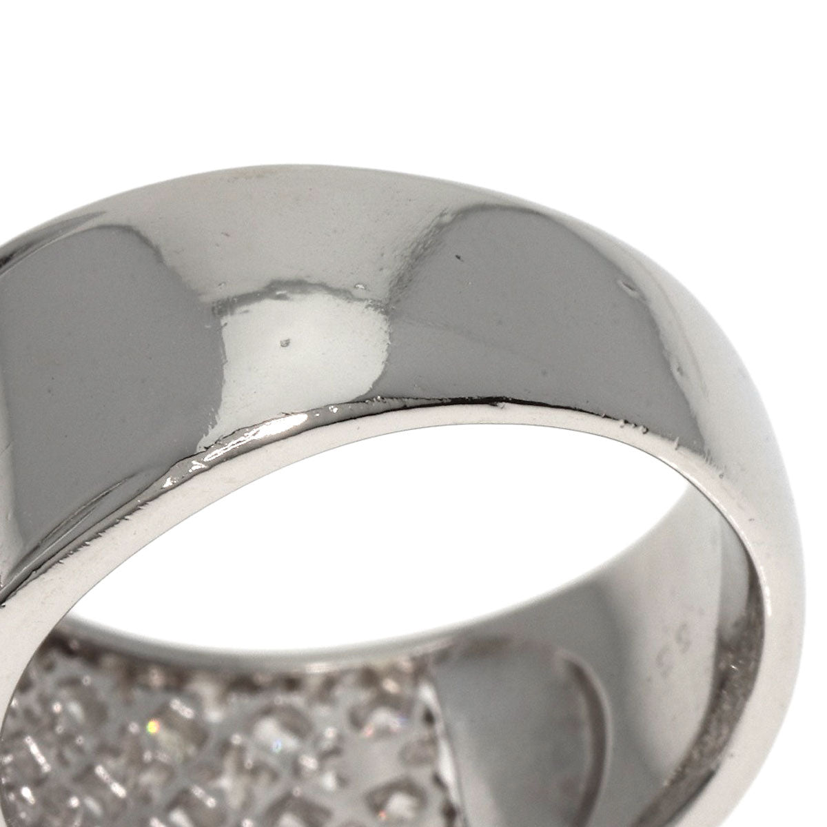 1.55ct Princess cut diamond Ring Platinum PT900  13.5g�@Ladies