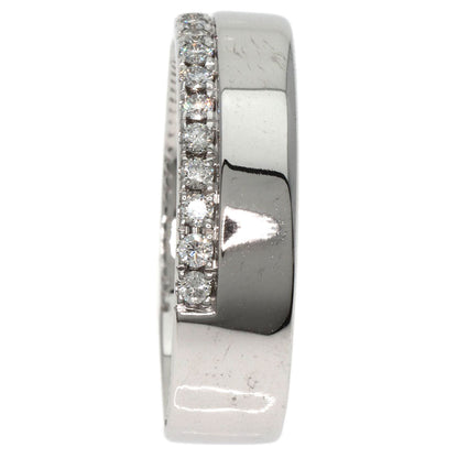 0.3ct Diamond Ring K18 White Gold  6g�@Ladies