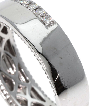 0.3ct Diamond Ring K18 White Gold  6g�@Ladies