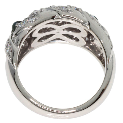 0.61ct Alexandrite�@Cat's�@Eye Diamond Ring Platinum PT900  13.4g�@Ladies