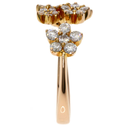 1ct Diamond Ring K18 Pink Gold  4.5g　Ladies