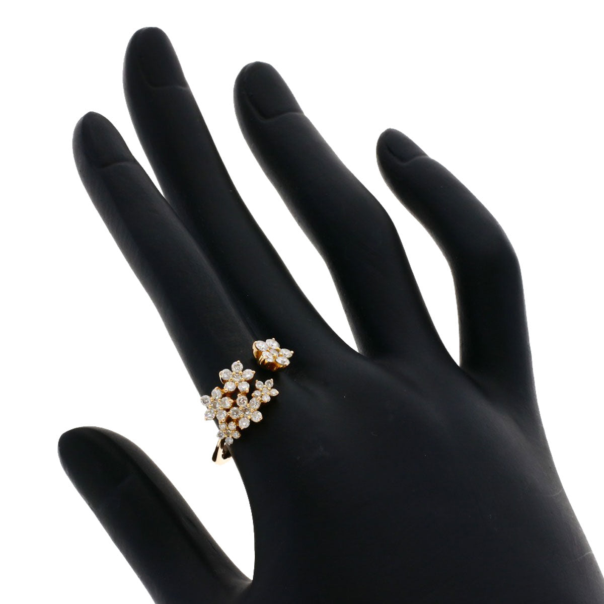 1ct Diamond Ring K18 Pink Gold  4.5g　Ladies