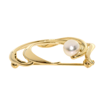 MIKIMOTO   Brooch Pearl Pearl K18 Yellow Gold Ladies