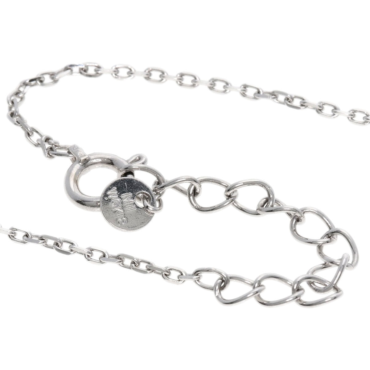 MIKIMOTO Baby Pearl Pearl Perlita Necklace K18 White Gold Ladies [Used]