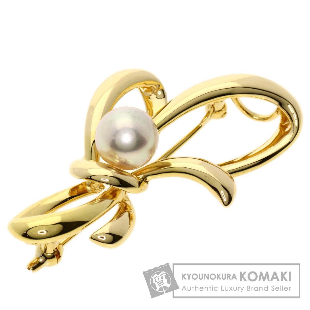 TASAKI   Brooch Akoya pearl Pearl K18 Yellow Gold Ladies