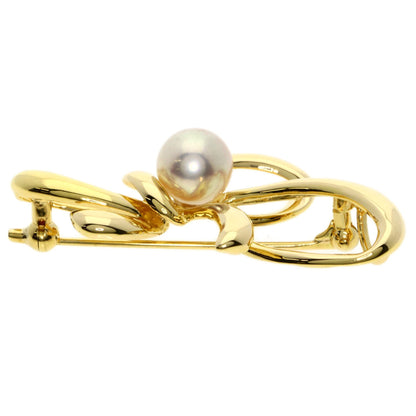 TASAKI   Brooch Akoya pearl Pearl K18 Yellow Gold Ladies