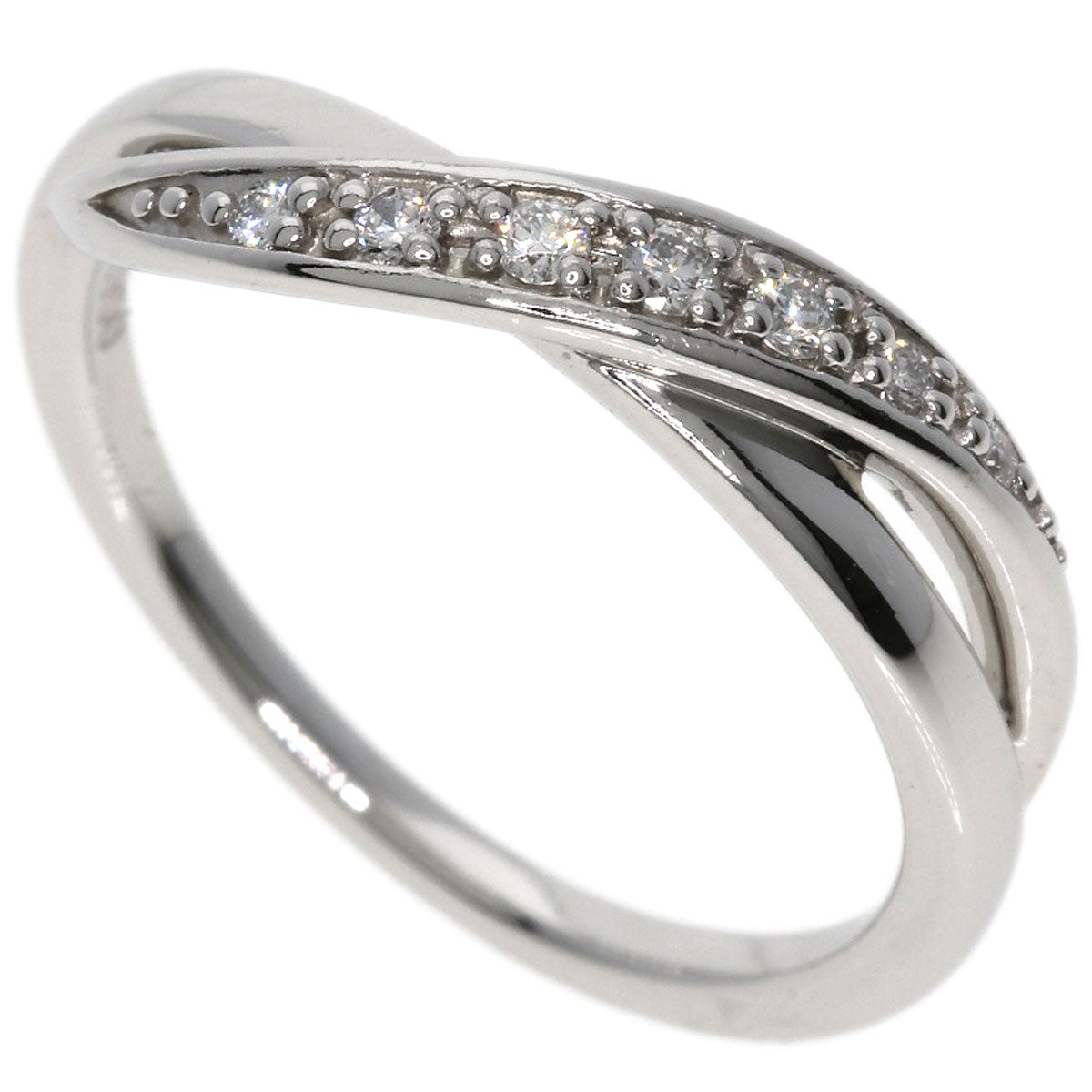 4℃ Diamond Ring Platinum PT950 Ladies [Used]