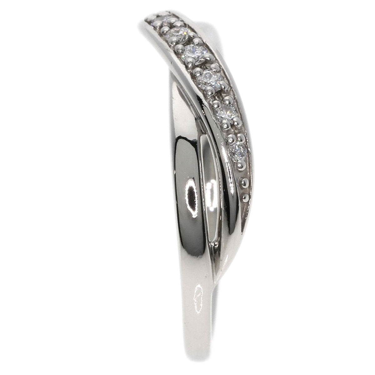 4℃ Diamond Ring Platinum PT950 Ladies [Used]