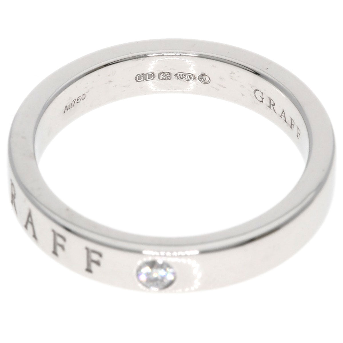 GRAFF   Ring Diamond K18 White Gold Ladies