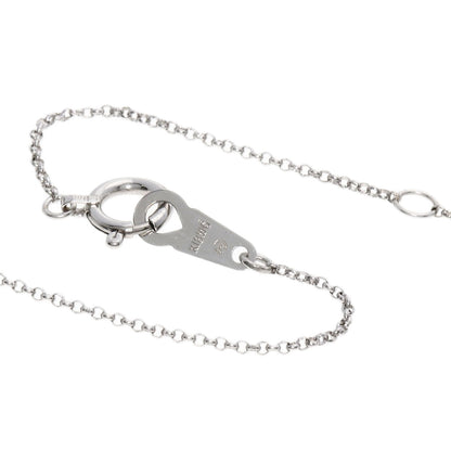 TASAKI Heart Diamond Necklace K18 White Gold Ladies [Used]