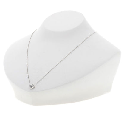 TASAKI Heart Diamond Necklace K18 White Gold Ladies [Used]
