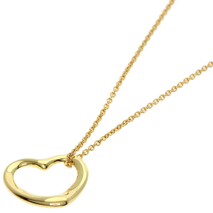 TIFFANY&Co.   Necklace Open heart K18 Yellow Gold Ladies