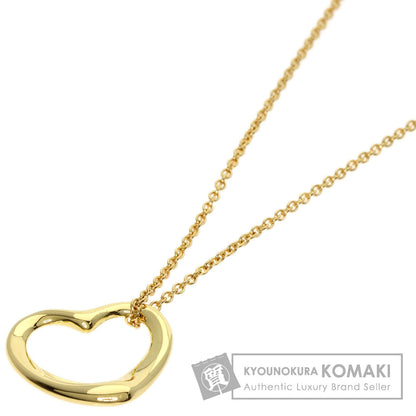 TIFFANY&Co.   Necklace Open heart K18 Yellow Gold Ladies