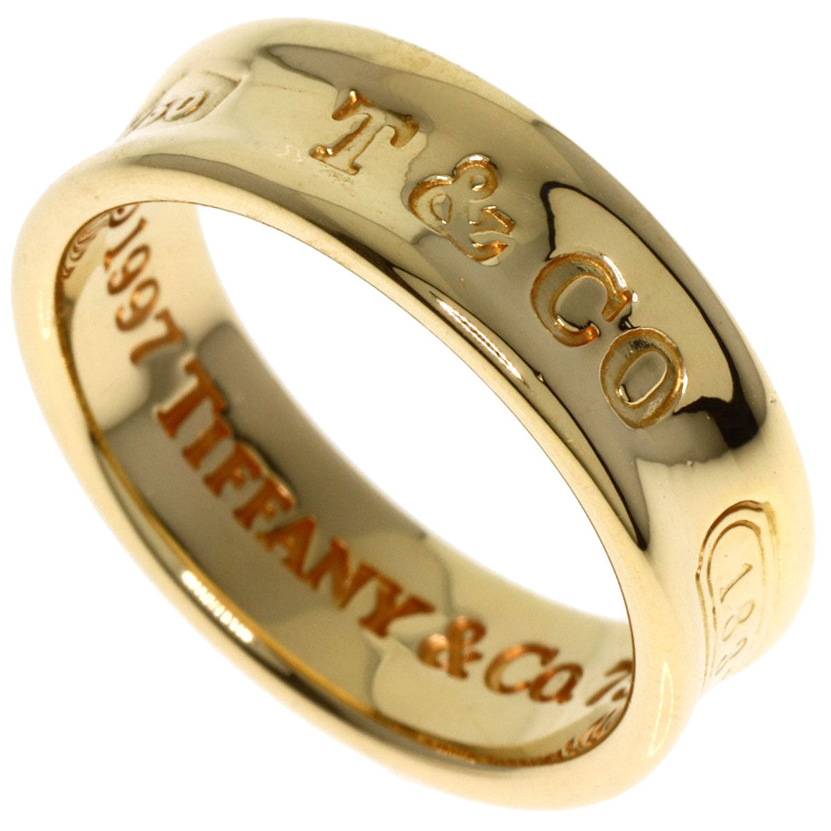 TIFFANY&Co.   Ring 1837 K18 Yellow Gold Ladies