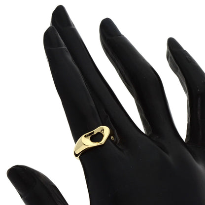 TIFFANY&Co.   Ring Open heart K18 Yellow Gold Ladies