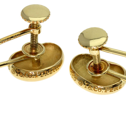 TIFFANY&Co. Bean Earring K18 Yellow Gold Ladies [Used]
