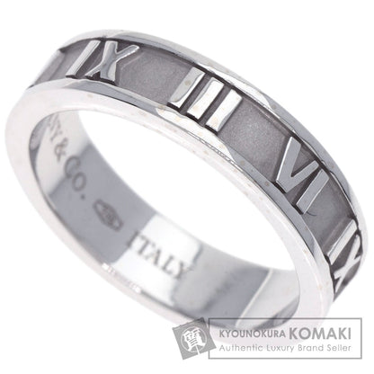 TIFFANY&Co. Atlas Ring K18 White Gold Ladies [Used]