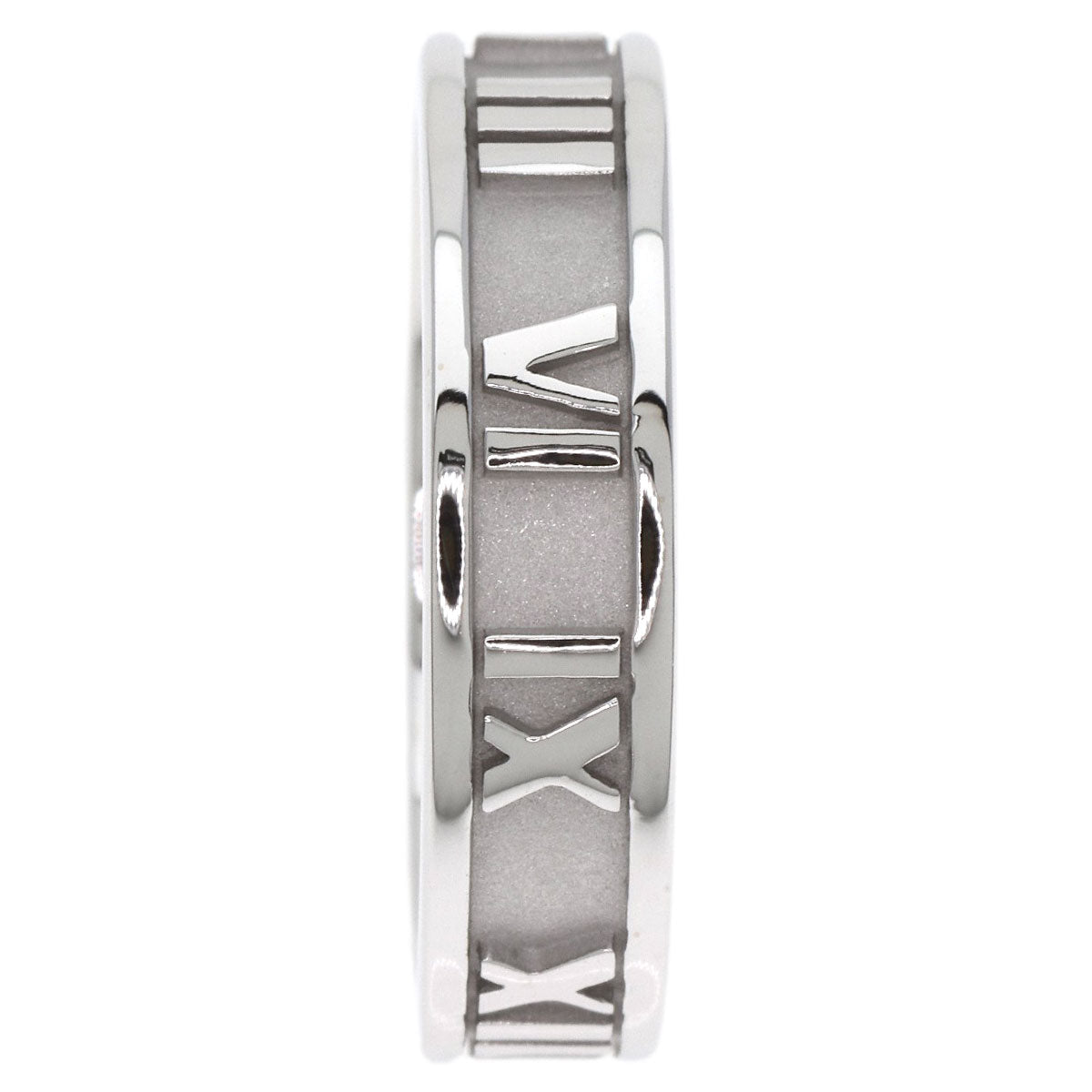 TIFFANY&Co. Atlas Ring K18 White Gold Ladies [Used]