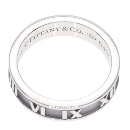 TIFFANY&Co. Atlas Ring K18 White Gold Ladies [Used]