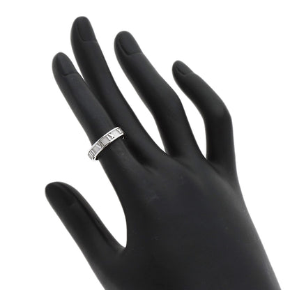 TIFFANY&Co. Atlas Ring K18 White Gold Ladies [Used]