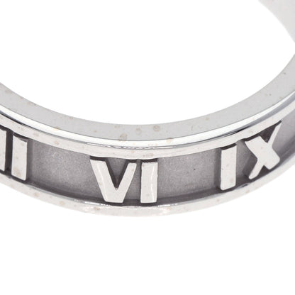 TIFFANY&Co. Atlas Ring K18 White Gold Ladies [Used]
