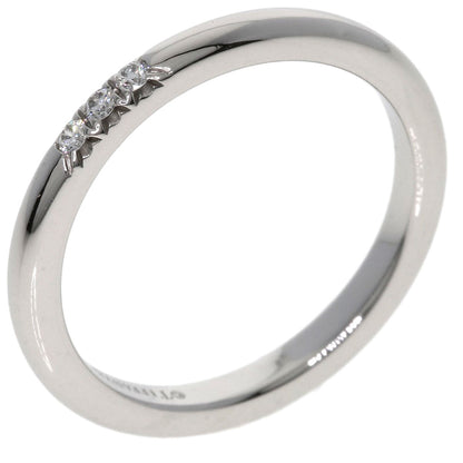 TIFFANY&Co. Forever Wedding Band Diamond Ring Platinum PT950 Ladies [Used]
