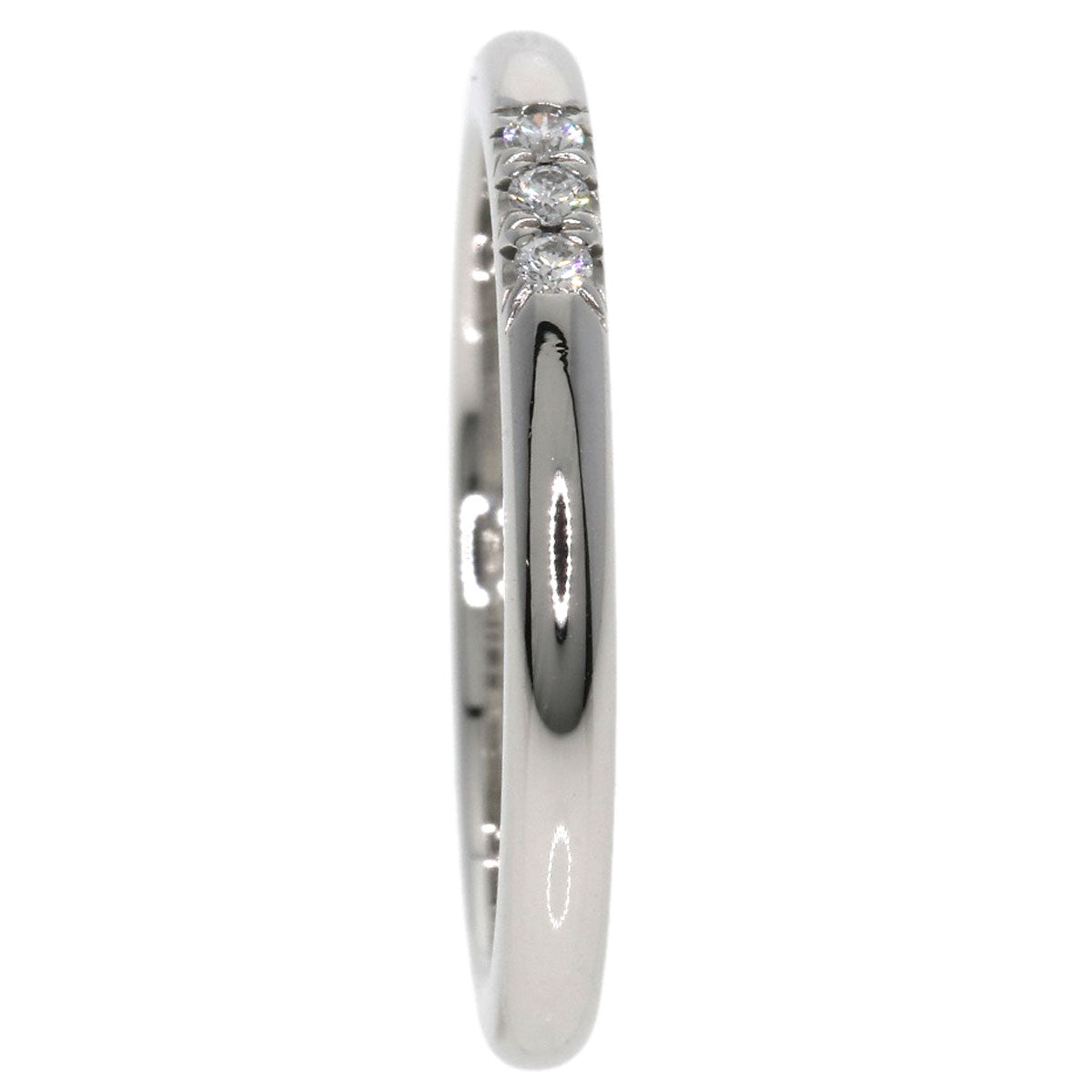 TIFFANY&Co. Forever Wedding Band Diamond Ring Platinum PT950 Ladies [Used]