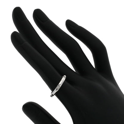 TIFFANY&Co. True Band Diamond Ring Platinum PT950 Ladies [Used]