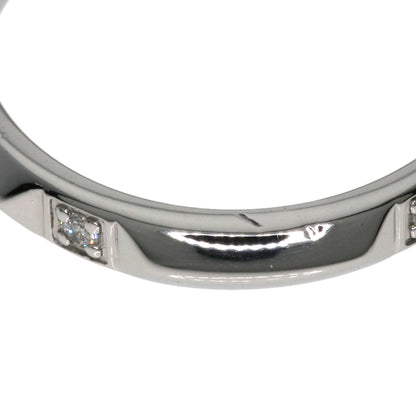 TIFFANY&Co. True Band Diamond Ring Platinum PT950 Ladies [Used]