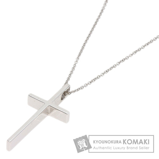 TIFFANY&Co.   Necklace cross K18 White Gold Ladies