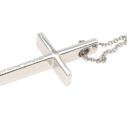 TIFFANY&Co.   Necklace cross K18 White Gold Ladies