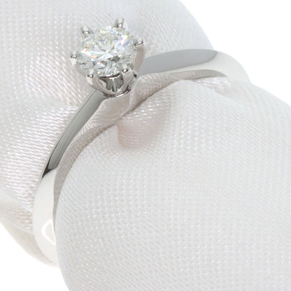 TIFFANY&Co. Solitaire Diamond Ring Platinum PT950 Ladies [Used]