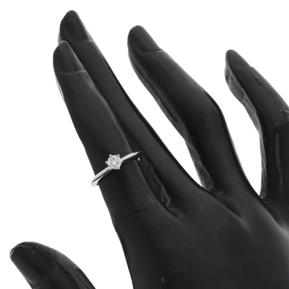 TIFFANY&Co. Solitaire Diamond Ring Platinum PT950 Ladies [Used]