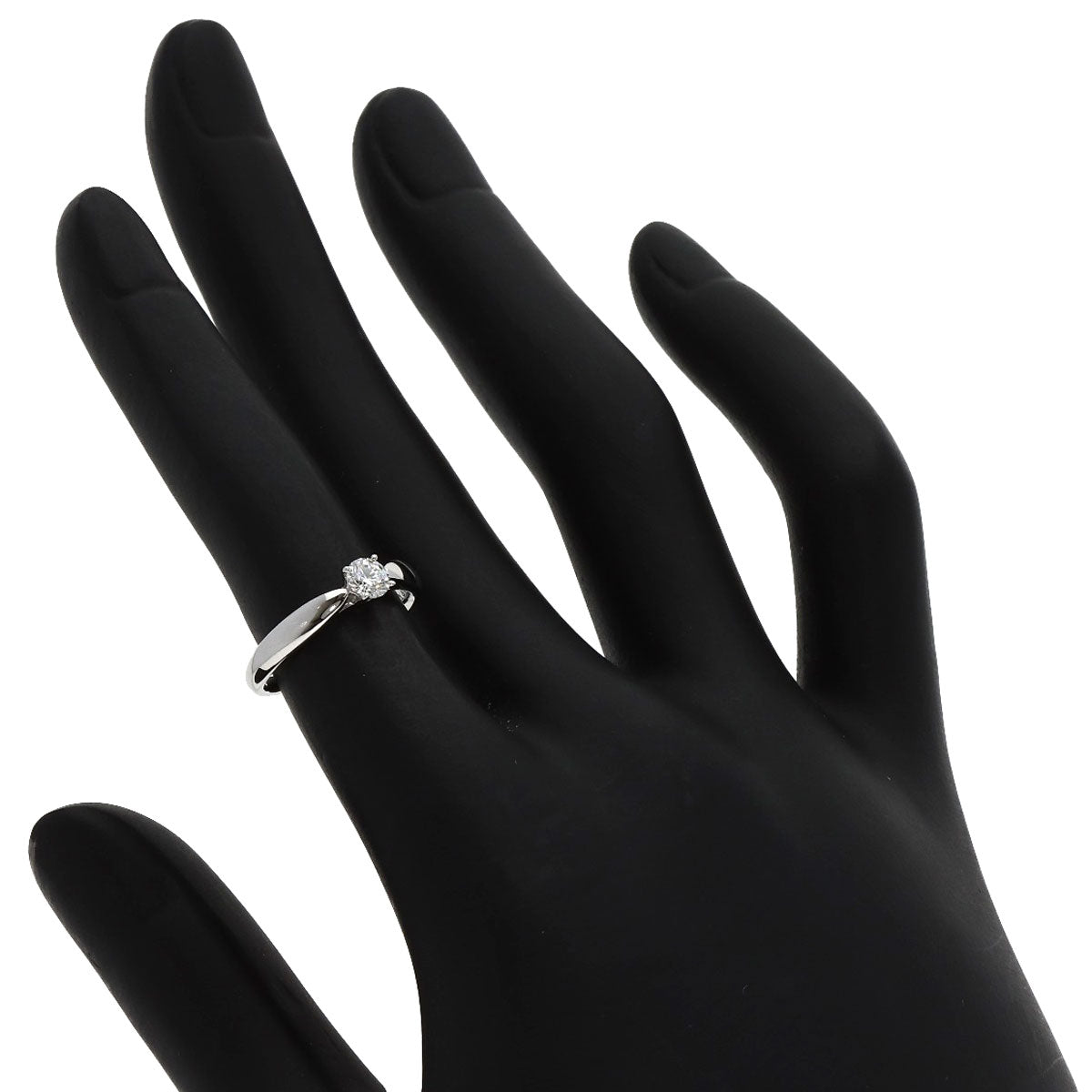 TIFFANY&Co. Harmony 1P Diamond Ring Platinum PT950 Ladies [Used]