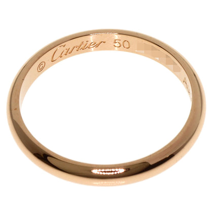 CARTIER Classic Wedding #50 Ring K18 Pink Gold Ladies [Used]