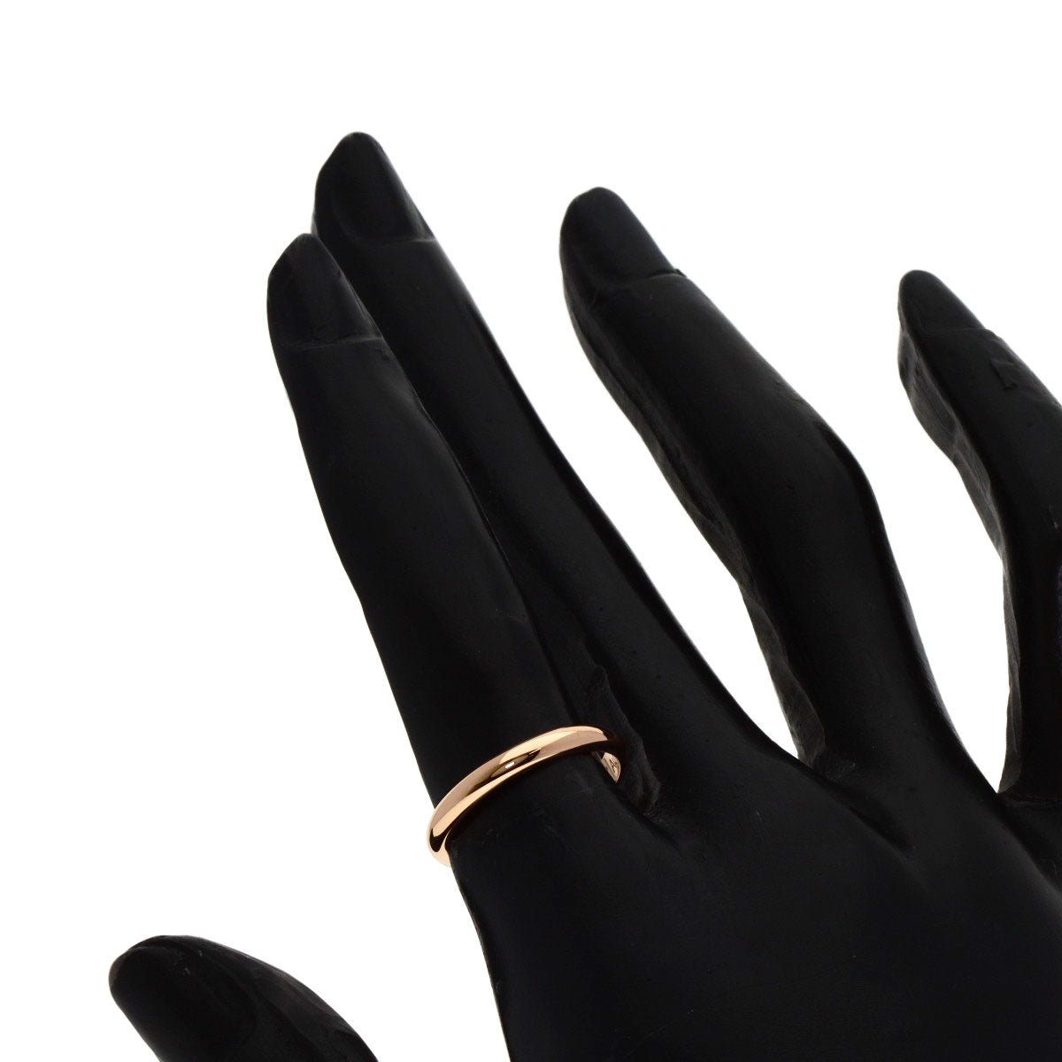 CARTIER Classic Wedding #50 Ring K18 Pink Gold Ladies [Used]