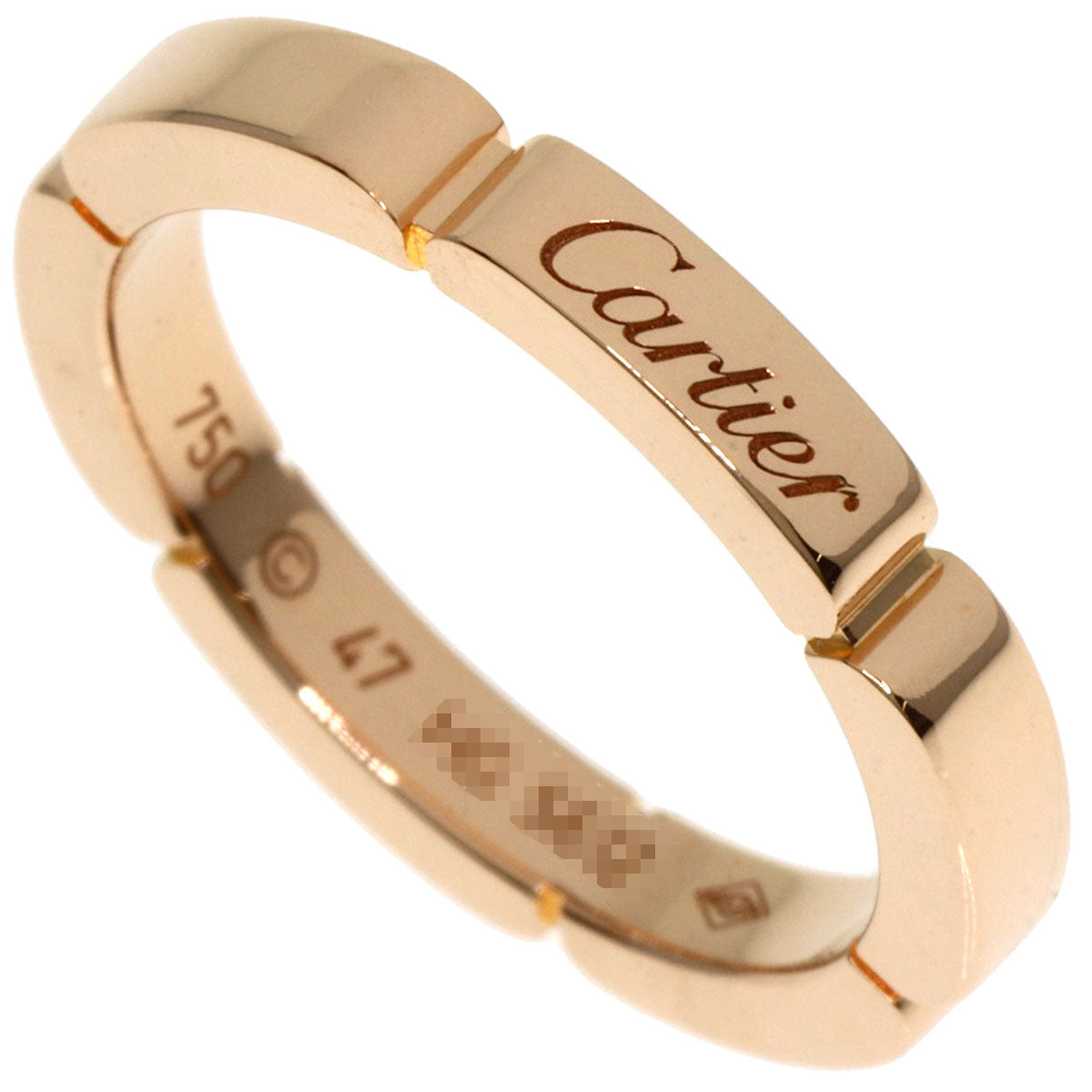 CARTIER   Ring Mayon PANTHERE #47 K18 Pink Gold Ladies