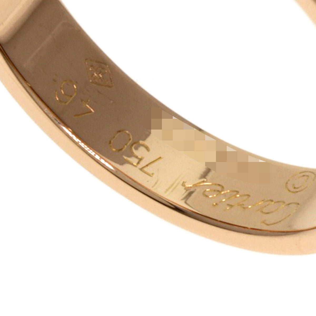 CARTIER mini love ring Ring K18 Pink Gold Ladies [Used]
