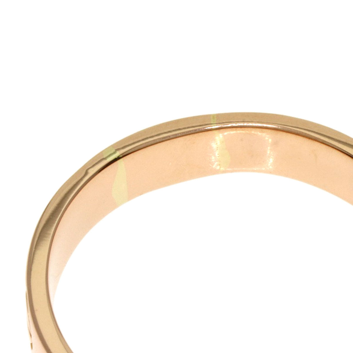 CARTIER mini love ring Ring K18 Pink Gold Ladies [Used]