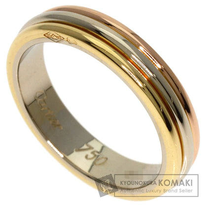 CARTIER Three colors # 48 Ring K18 Yellow Gold K18 White GoldLadies [Used]