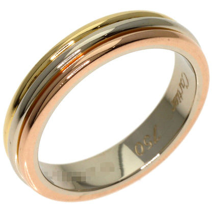 CARTIER Three colors # 48 Ring K18 Yellow Gold K18 White GoldLadies [Used]