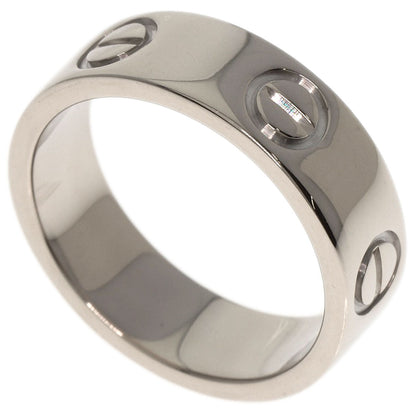 CARTIER love ring #47 Ring K18 White Gold Ladies [Used]