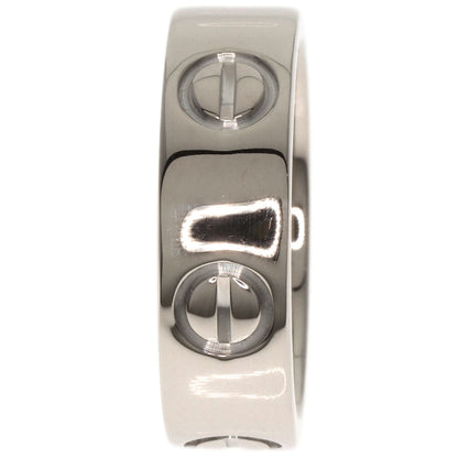CARTIER love ring #47 Ring K18 White Gold Ladies [Used]