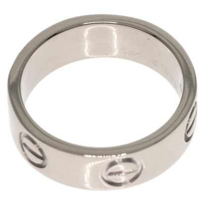 CARTIER love ring #47 Ring K18 White Gold Ladies [Used]