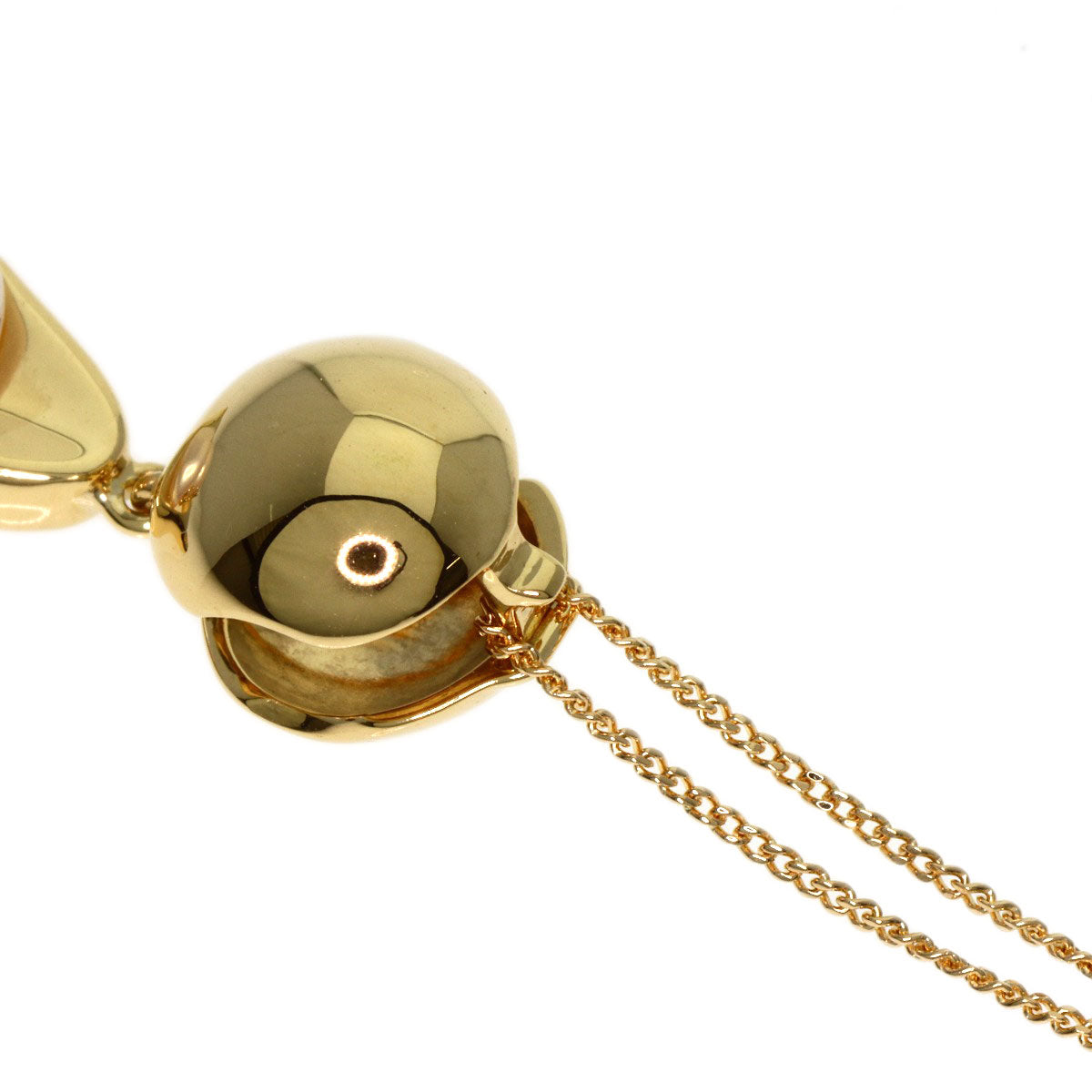 MIKIMOTO Pearl Pearl Diamond Necklace K18 Yellow Gold Ladies [Used]